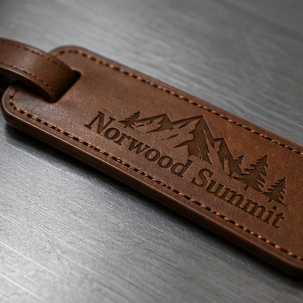 Laser Engraved Luggage Tags